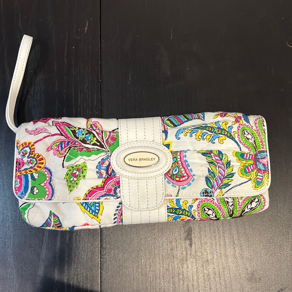 Extra Large Vera Bradley Clutch/Wallet/Wristlet